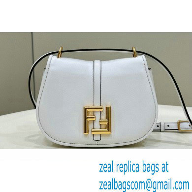 Fendi C Com Small bag in leather White 2023 - Click Image to Close